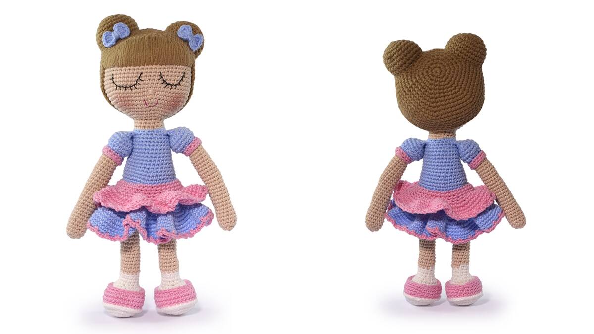 Amigurumi da Boneca Lívia: Fofura em Cada Ponto!