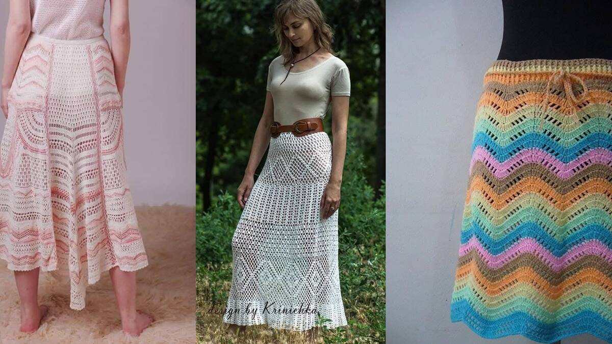 23 Saias de Crochê: As Peças Mais Lindas para Você se Inspirar!