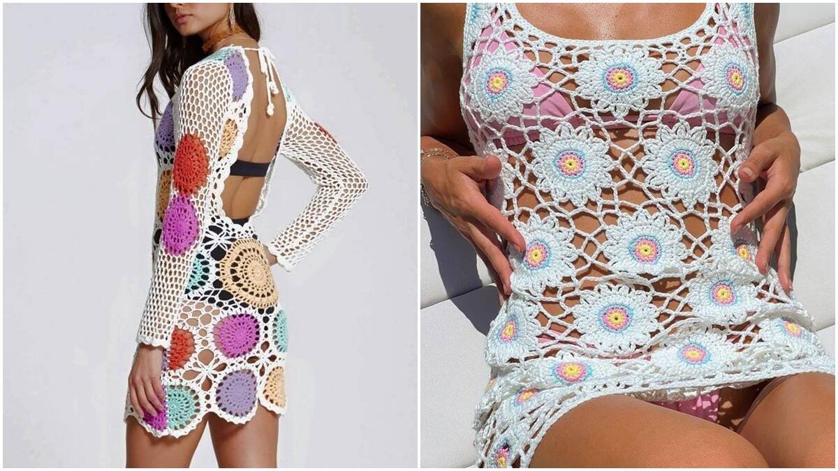 22 Saídas de Praia de Crochê Encantadoras Para Usar No Verão!