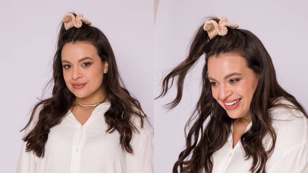 Scrunchie de Crochê Bege: Aprenda a Fazer Esse Lindo Pompom!