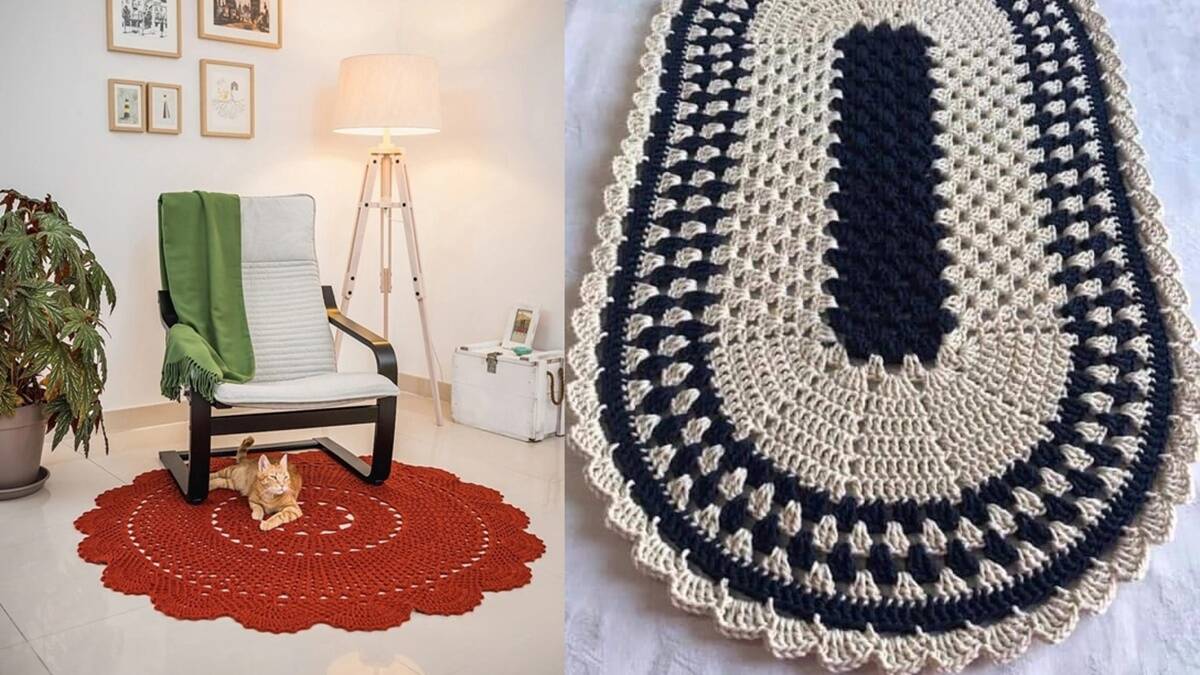Tapetes de Crochê: Aprenda a Fazer Esses Modelos Lindos!