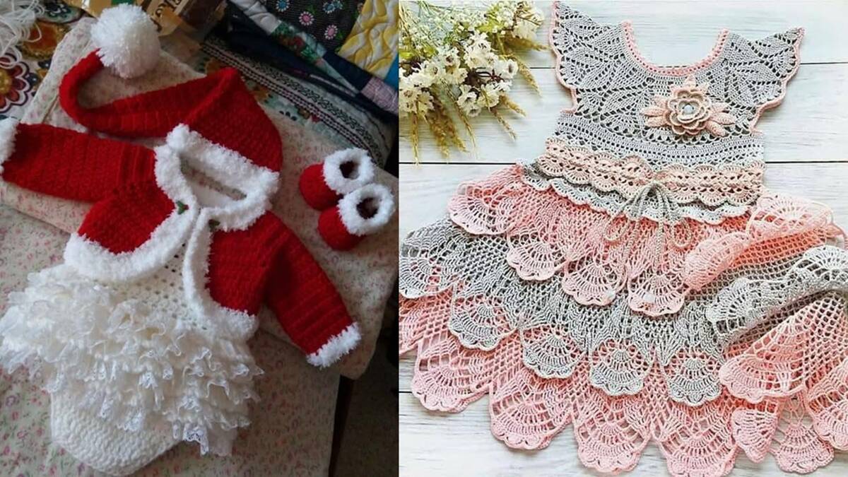 Vestidinhos de Crochê Infantil: Fofura Sem Igual para Elas!