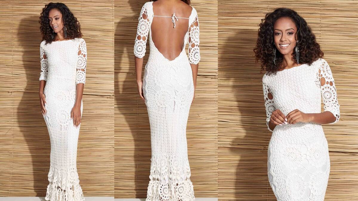Vestido de Crochê: Uma Peça Elegante para Eventos Especiais!