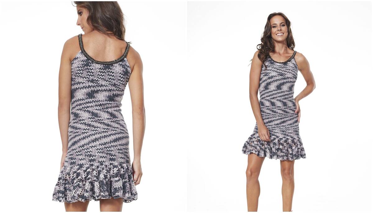 Vestido de Crochê Nublado: Uma Peça Linda para o Dia a Dia!
