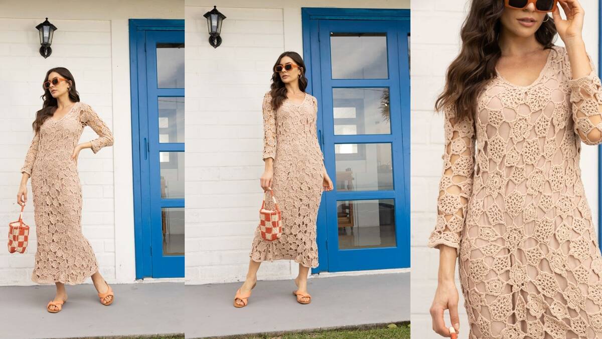 Vestido de Crochê Pétala: Aprenda a Fazer esta Peça Linda!