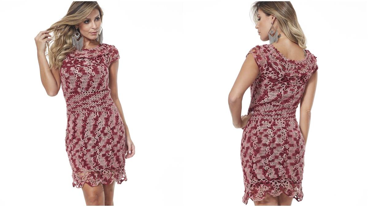 Vestido de Crochê Charmoso: Uma Peça Linda para o Dia a Dia!