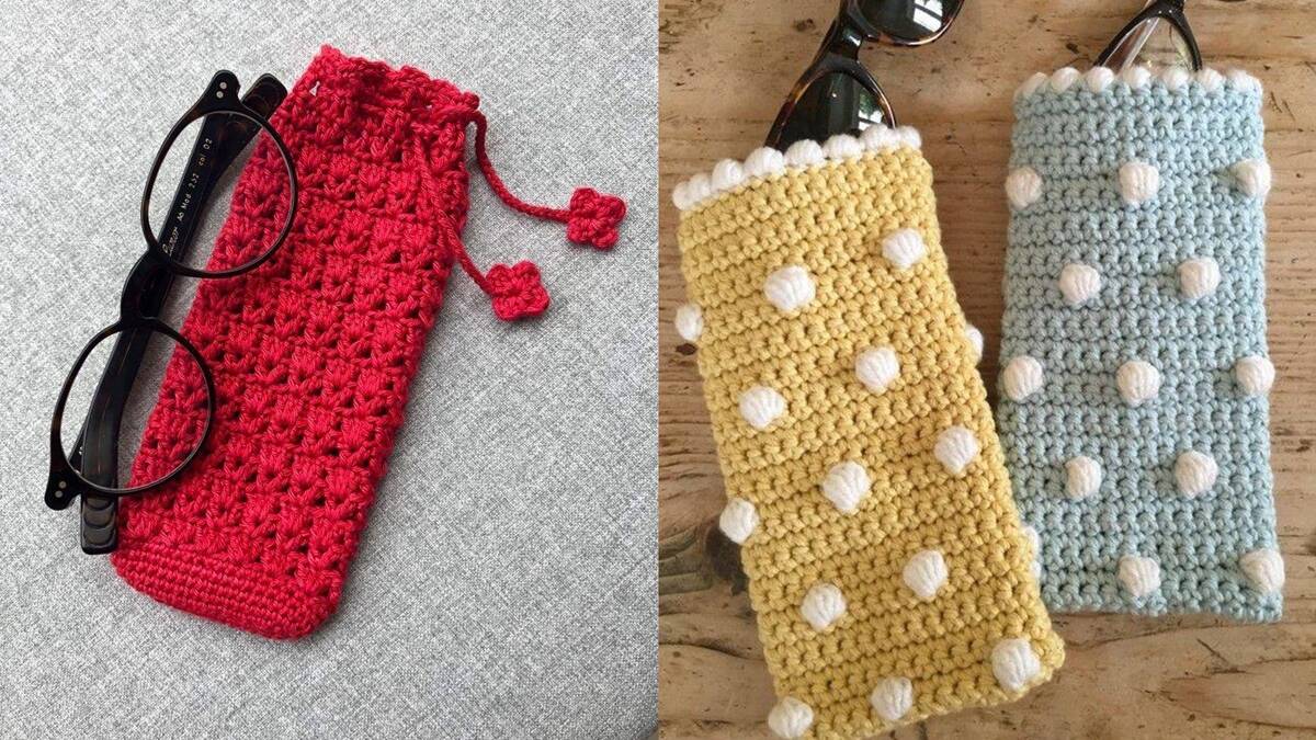 21 Porta-Óculos de Crochê: Projetos Lindos que Vendem Muito!