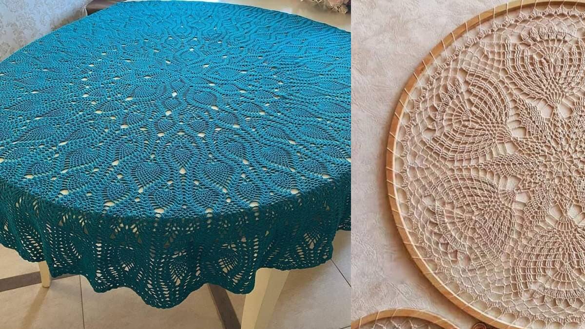 Toalhas de Mesa em Crochê: Tudo o Que Precisa Saber!