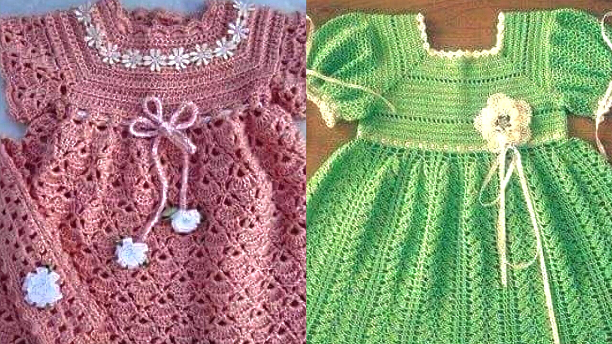 Vestidos de Crochê Infantil: Charme e Conforto para as Pequenas com Padrões Grátis