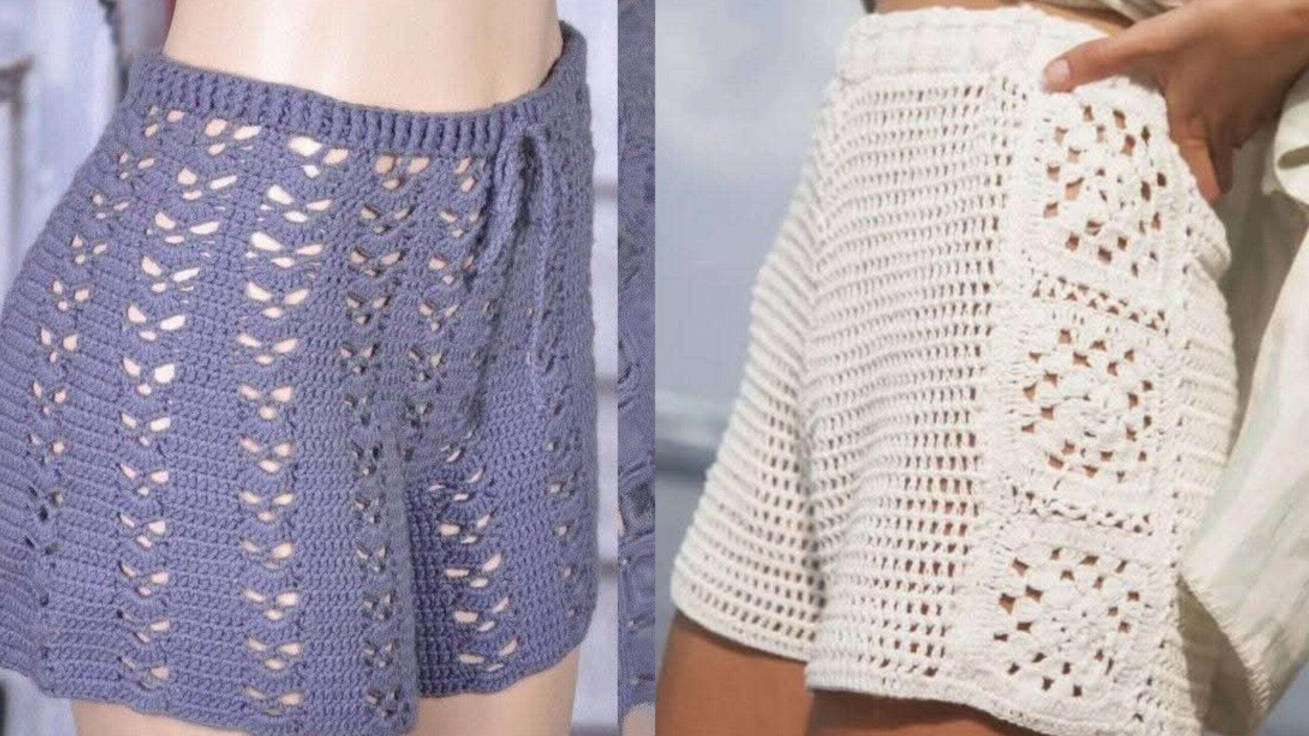 Verão com Estilo: Shorts de Crochê Incríveis e Receita Detalhada