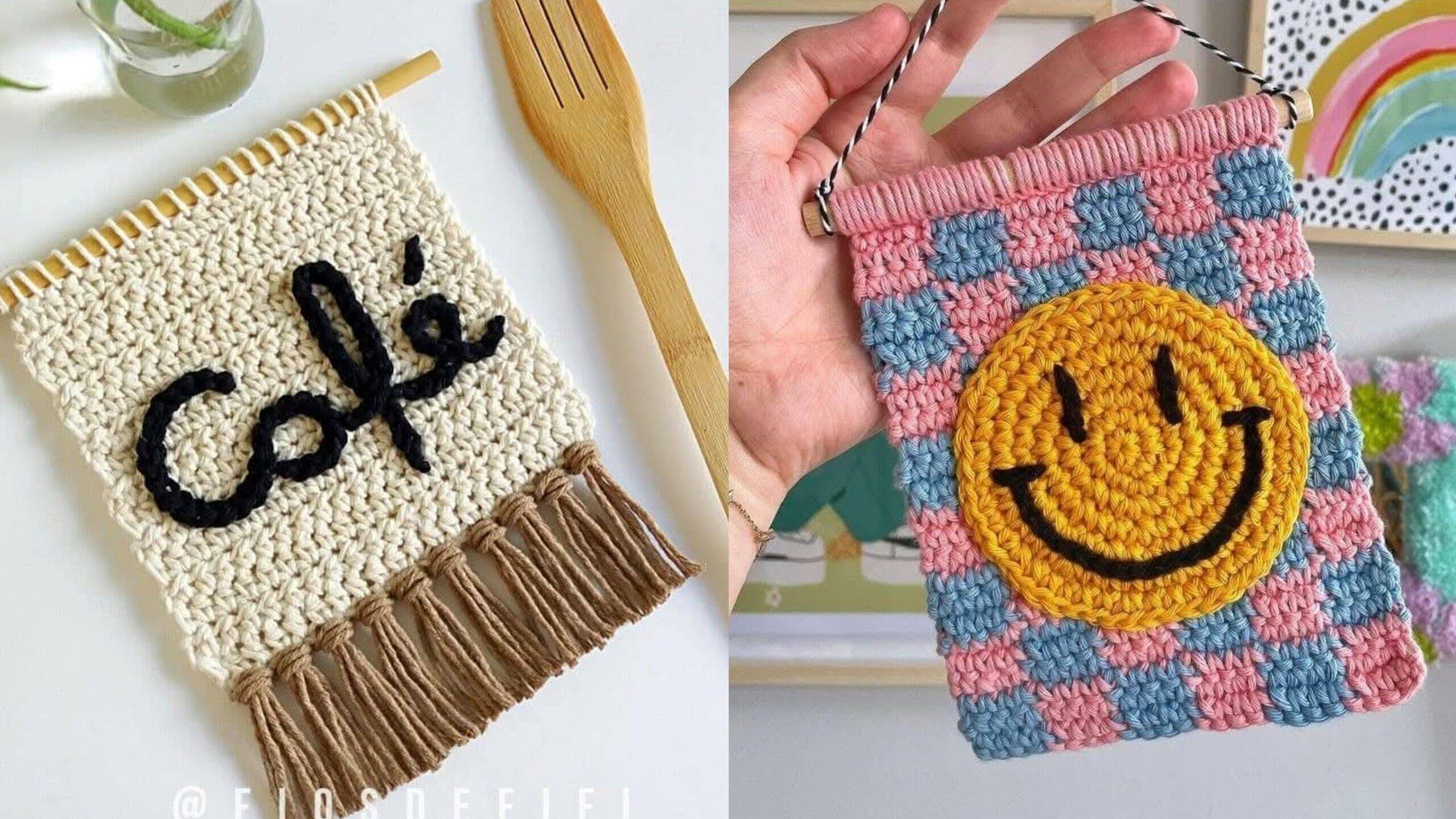 Explore a Elegância e Versatilidade das Flâmulas de Crochê na Decoração Artesanal