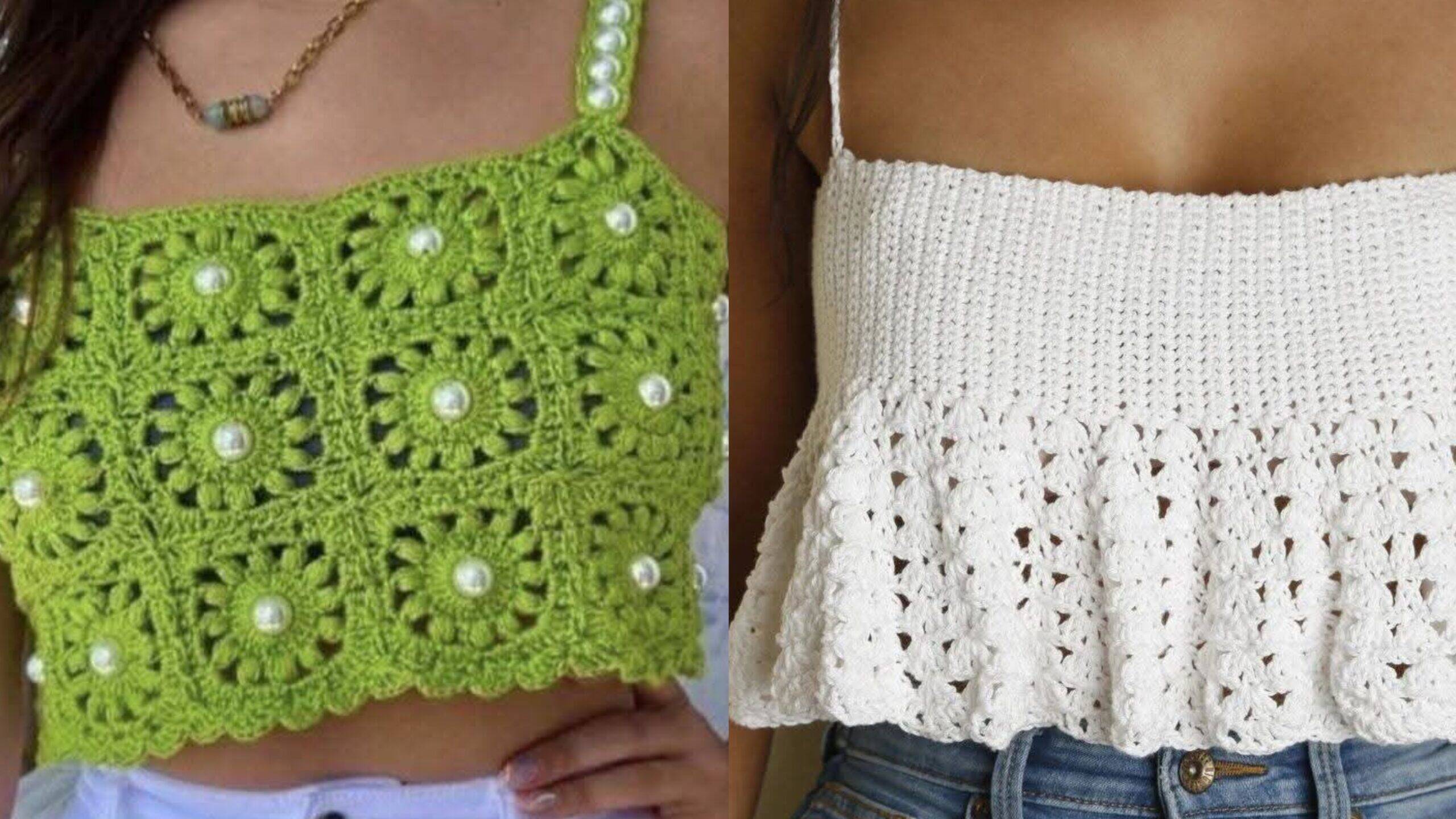 Tops de Crochê: A Moda Artesanal que Conquistou o Mundo