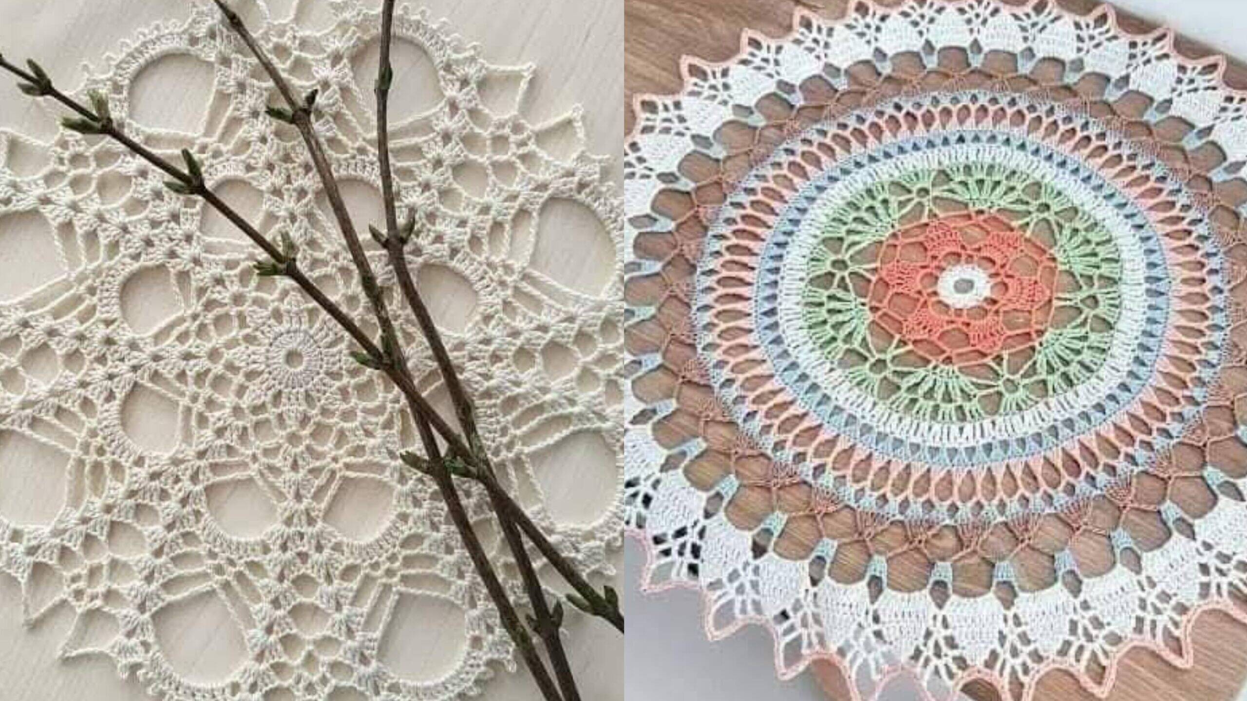 Decoração Exclusiva: Como Criar Centros de Mesa em Crochê de Luxo