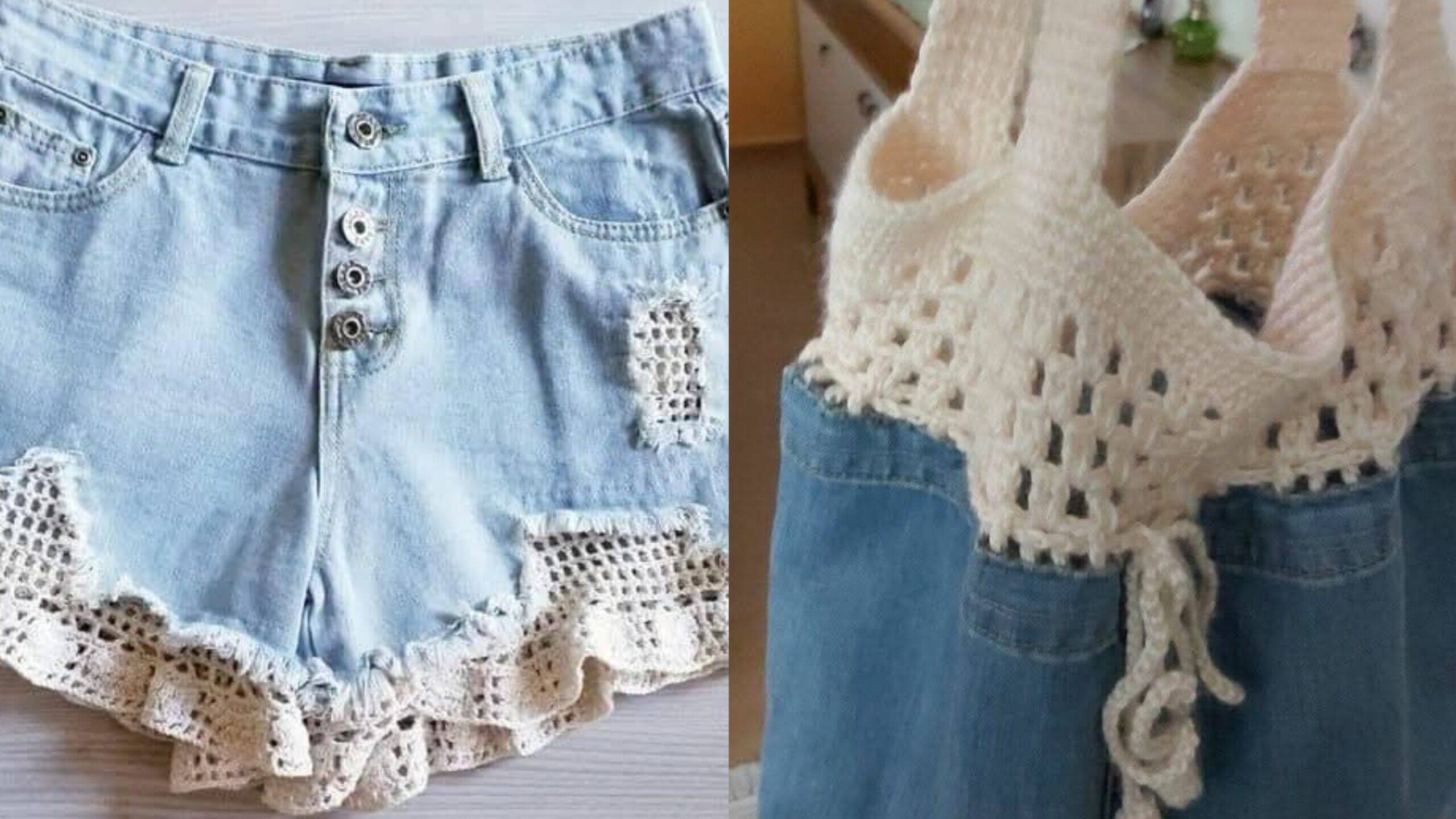 Combinações Criativas: Como Integrar Crochê em Looks Jeans
