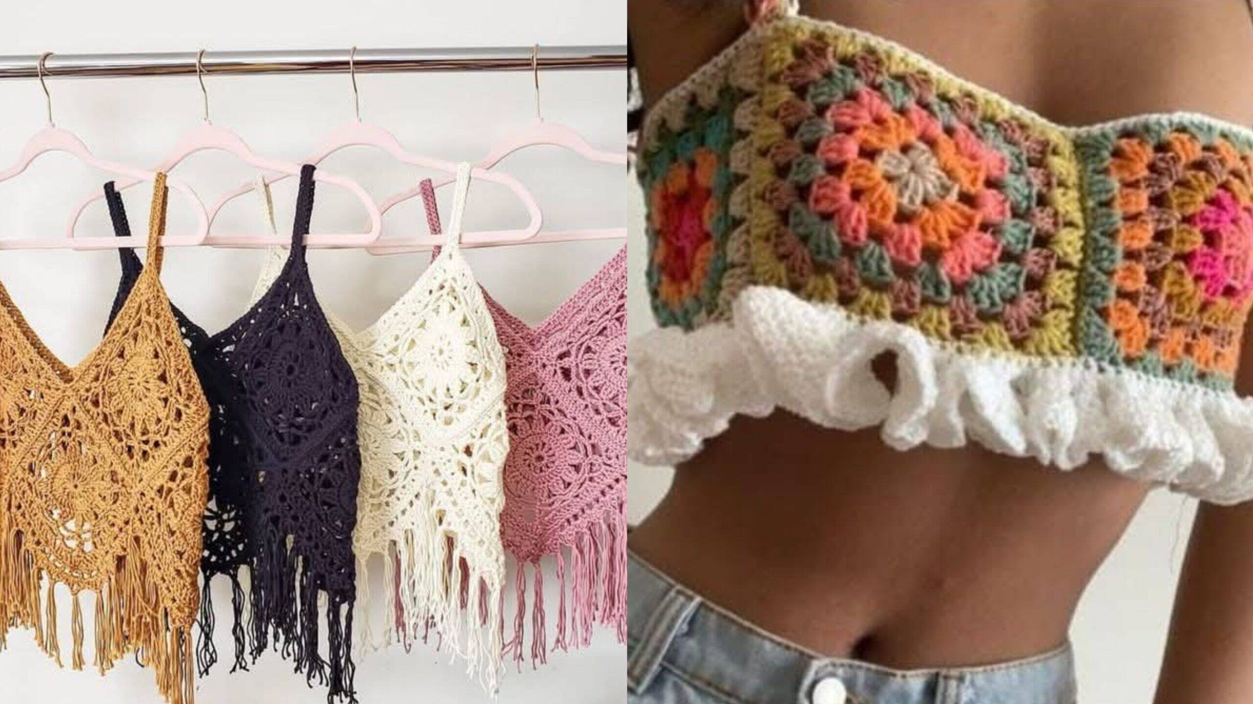 Croppeds e Tops em Crochê: Como Aproveitar a Tendência e Lucrar no Verão