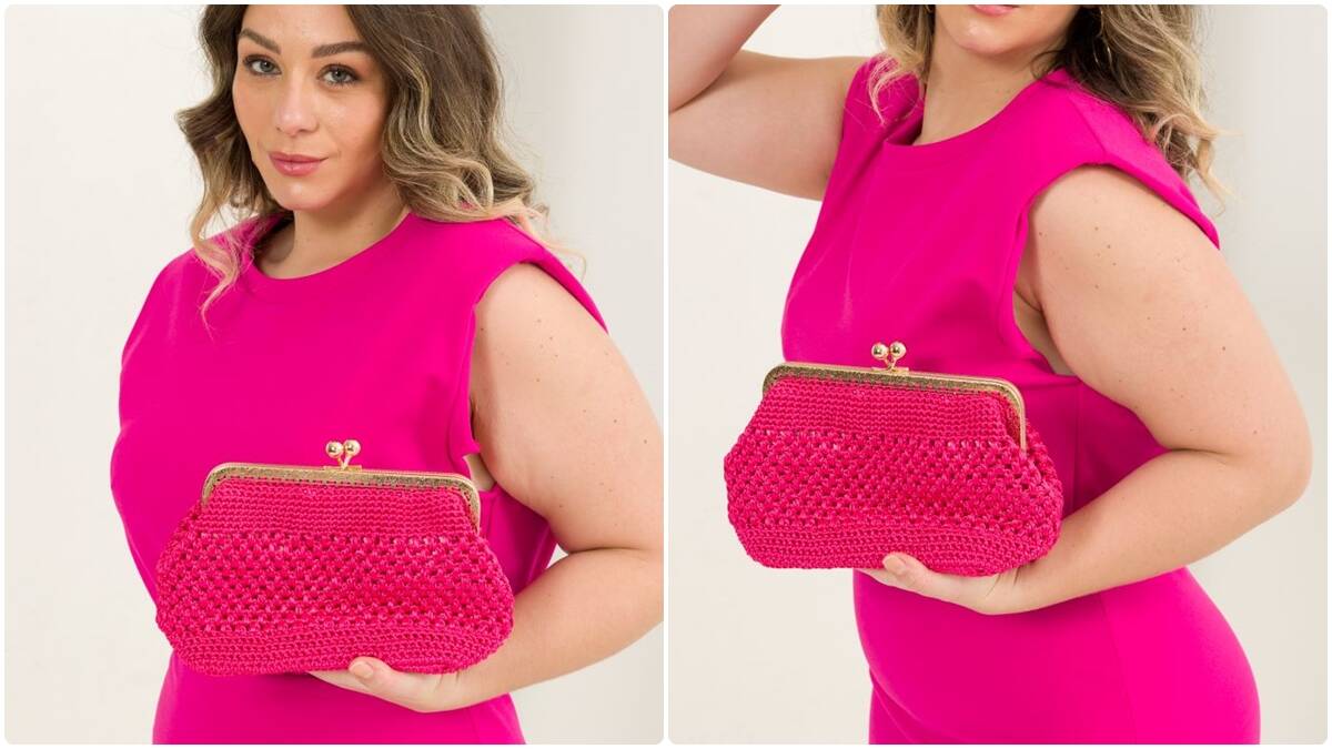 Bolsa de Crochê Princesa: Um Modelo Elegante e Lindo!