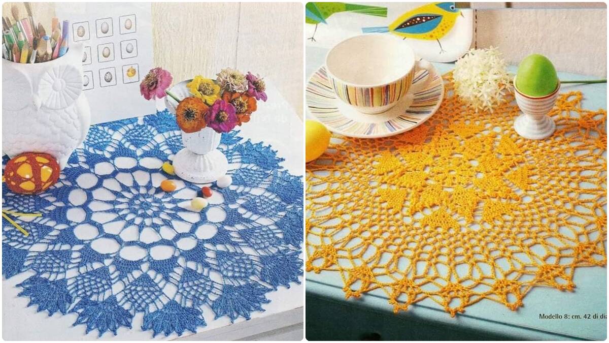 Toalhas de Mesa Redondas em Crochê: Aprenda a Fazer as Suas!