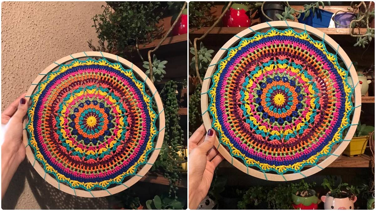 Mandala de Crochê Primavera: Aprenda a Fazer a Sua!