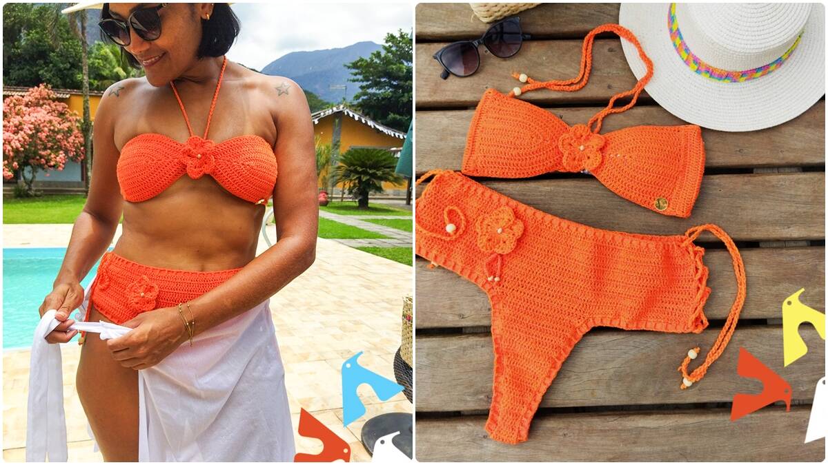 Biquíni de Crochê Hot Pant: Guia Com Vídeo Aula!