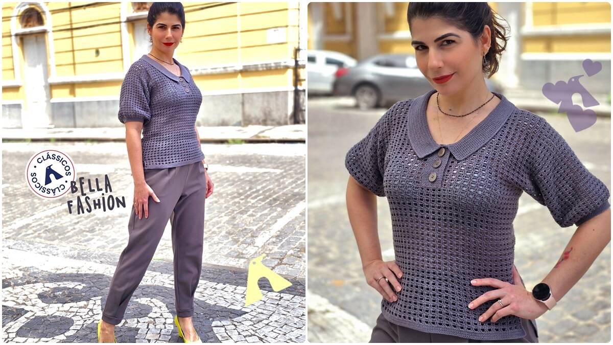 Camisa de Crochê Manu: Tudo o Que Você Precisa Saber!
