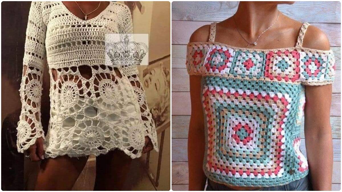 Blusas de Crochê Artesanal: Aumente Sua Rendas com Essas Peças!