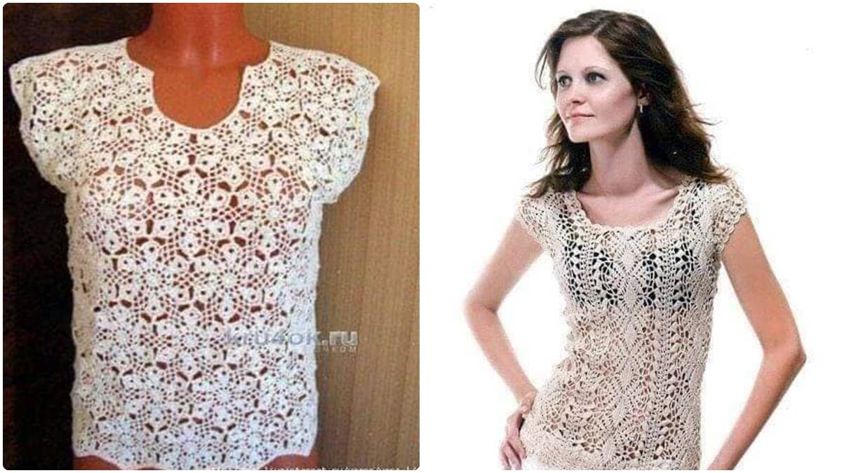 Blusas de Crochê Lindíssimas com Guia Completo para Iniciantes!