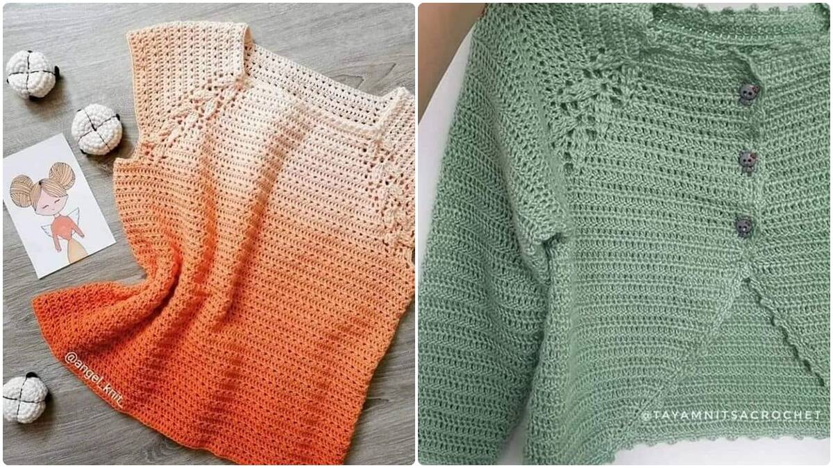 15 Blusas de Crochê Topdown: Guia Completo para Iniciantes!