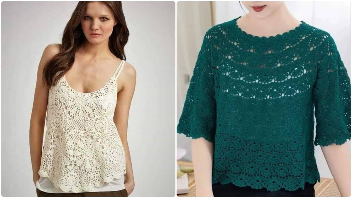 Lindas Blusinhas de Crochê: Peças Perfeitas para Qualquer Ocasião!
