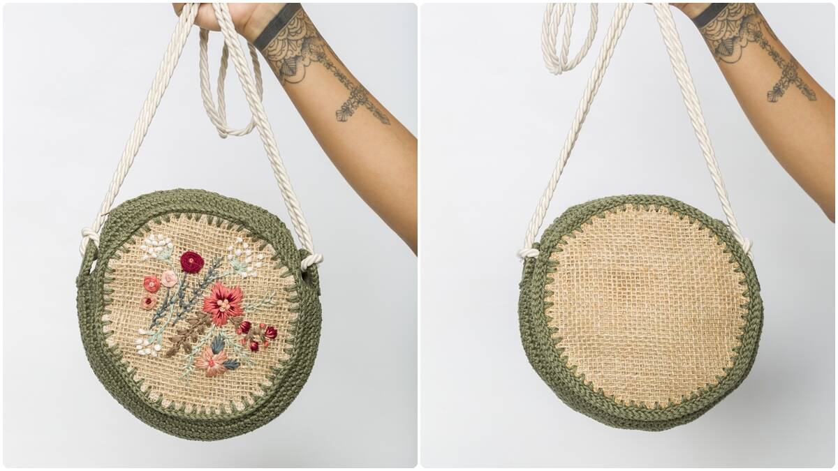 Bolsa de Crochê Jardim: Aprenda a Fazer uma Peça Leve!