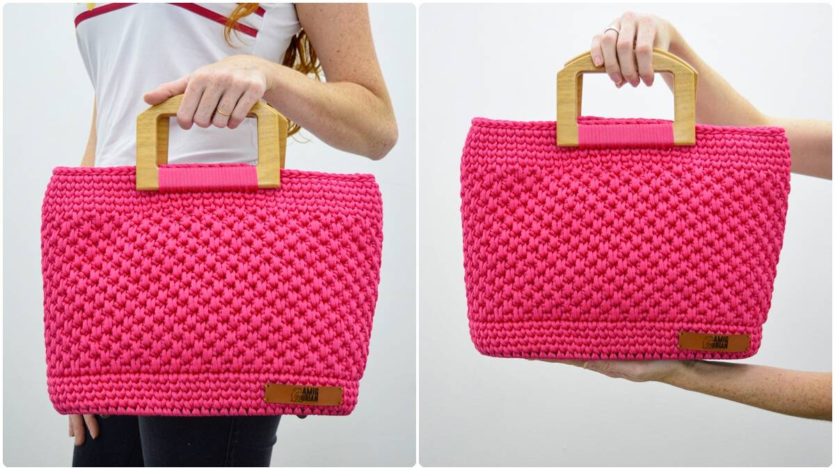 Bolsa de Crochê Náutico: Modelo Para o Dia a Dia!