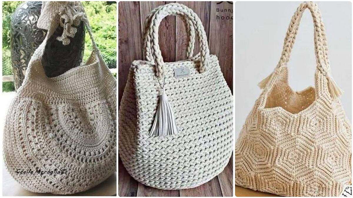 Bolsas de Crochê de Luxo: Design Exclusivo e Charme Impecável
