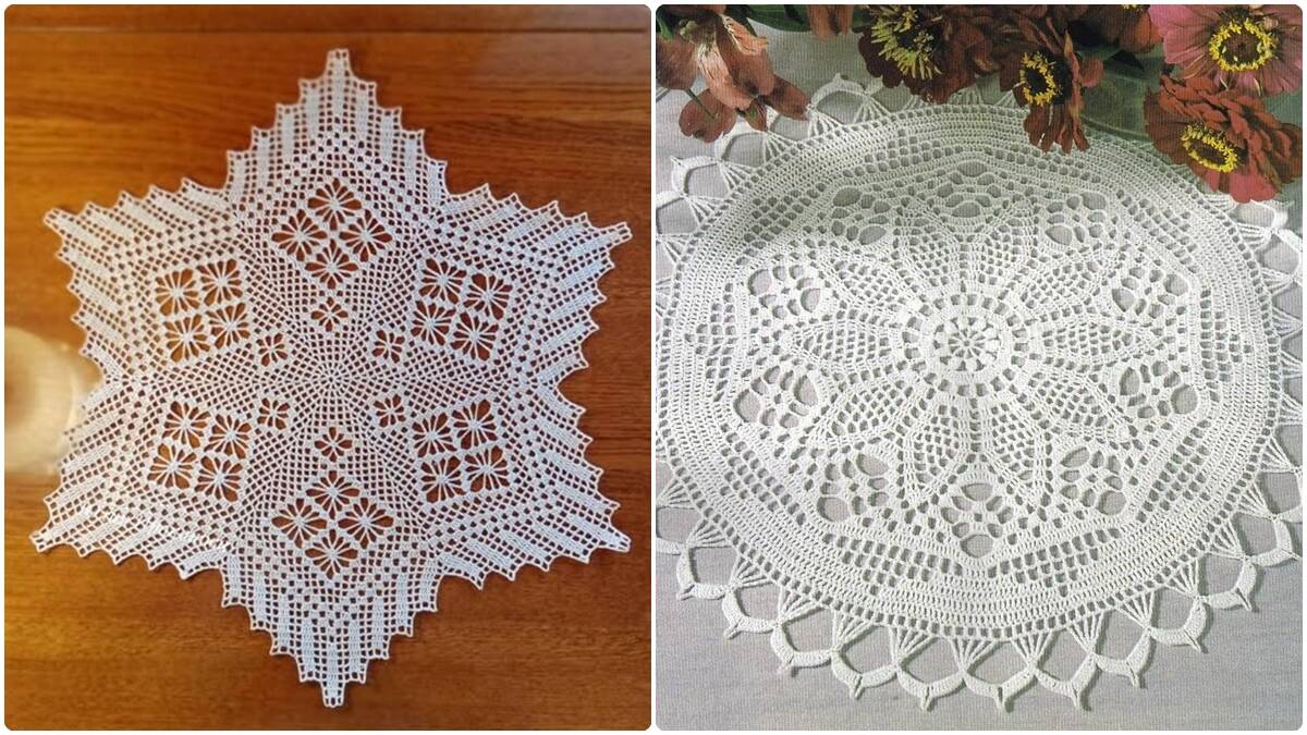 Decoração que Encanta: Centros de Mesa em Crochê!