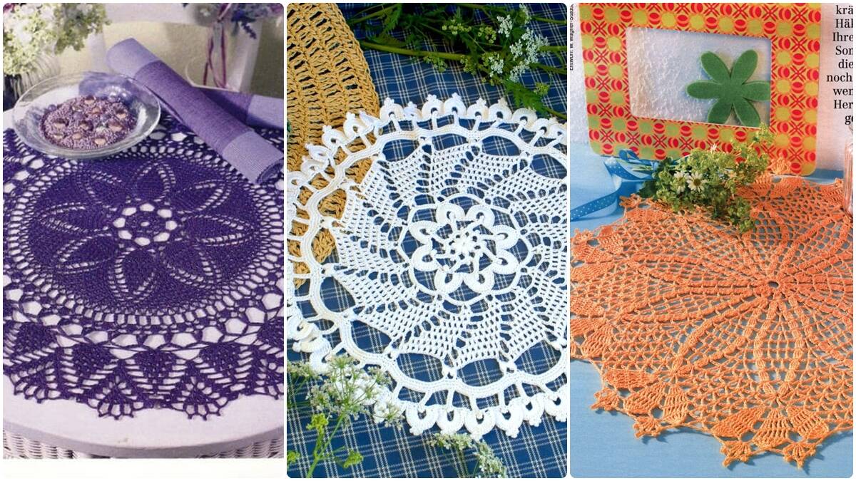 Centros de Mesa em Crochê: Decoração e Elegância Atemporal!