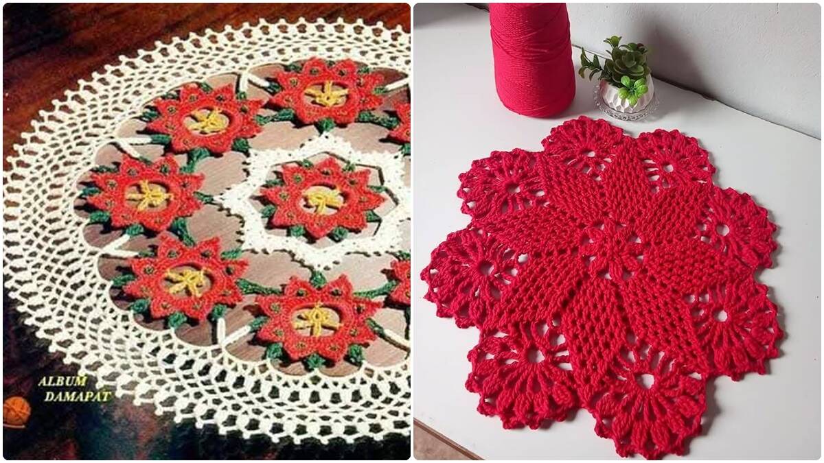 Centros de Mesa em Crochê de Luxo: Tendência para Decoração!