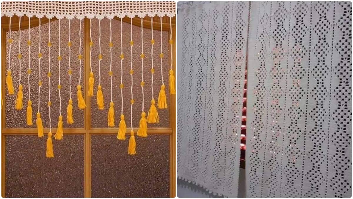 Crie Cortinas de Crochê Lindas para Decorar a Sua Casa!