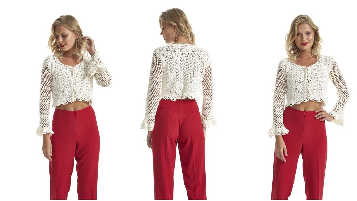 Cropped de Crochê Nevada: Uma Peça Linda e Charmosa!