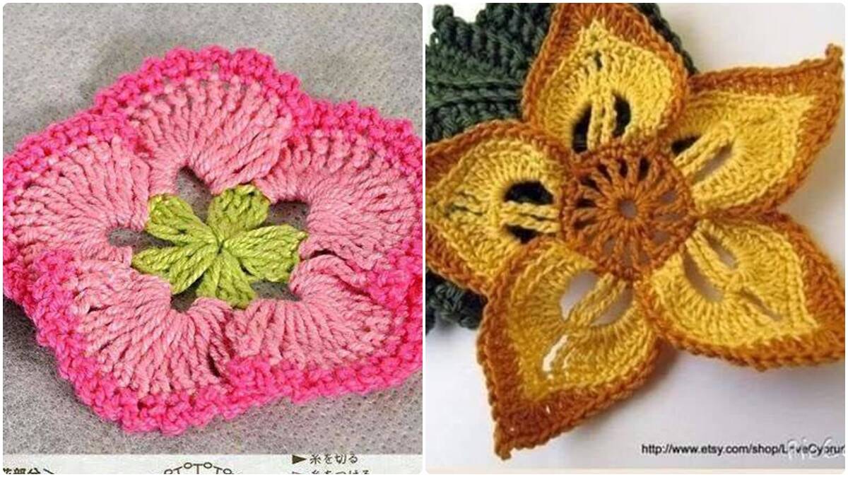 Flores de Crochê: Agregando Beleza e Criatividade aos Projetos!