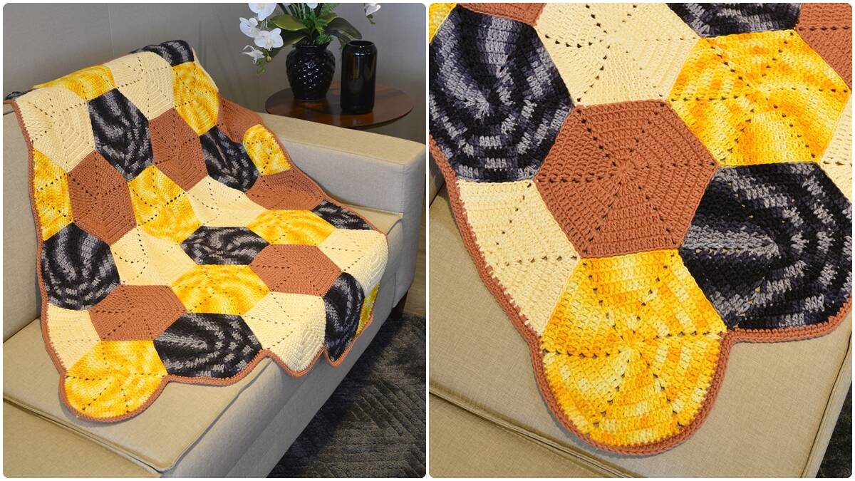 Manta de Crochê Linho; Uma Peça Linda e Charmosa!