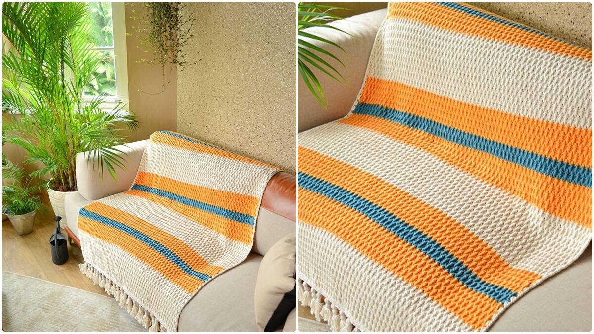 Manta de Crochê Raia: Aprenda a Fazer Essa Peça Linda!