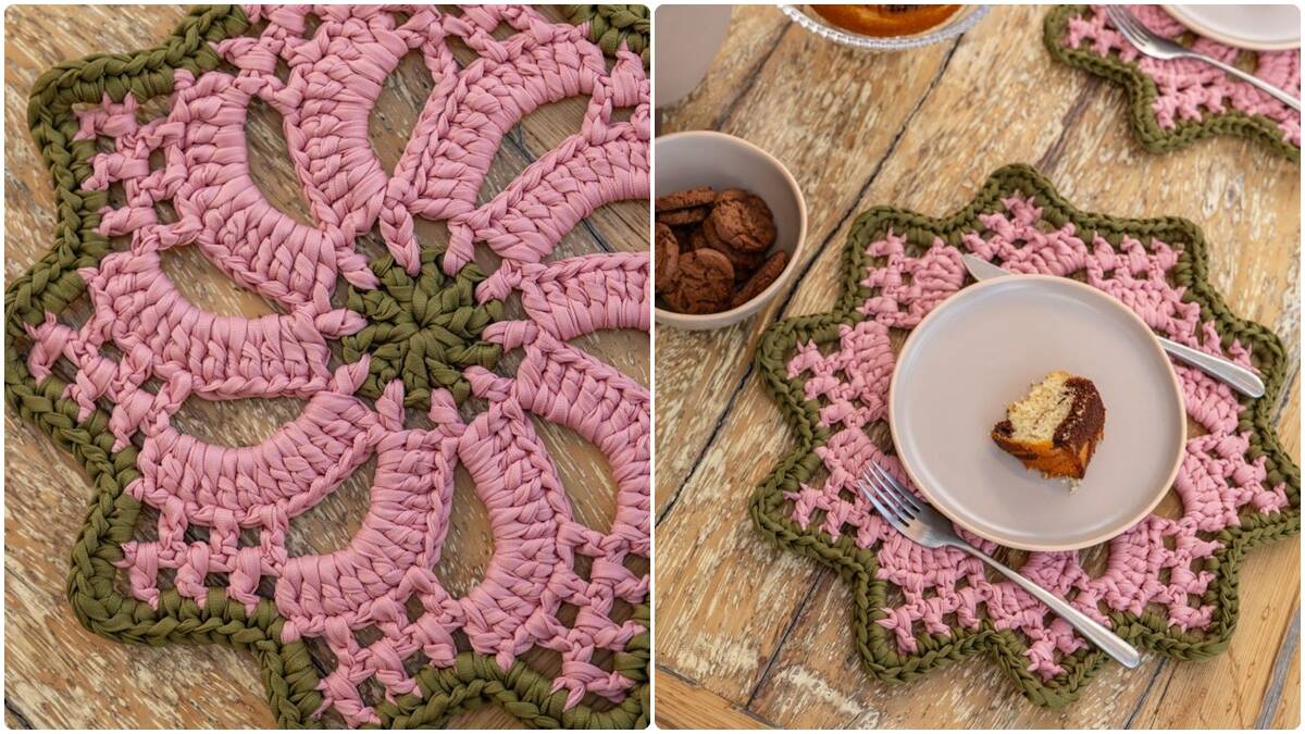 Sousplat de Crochê Hélice: Um Modelo Lindo e Especial!