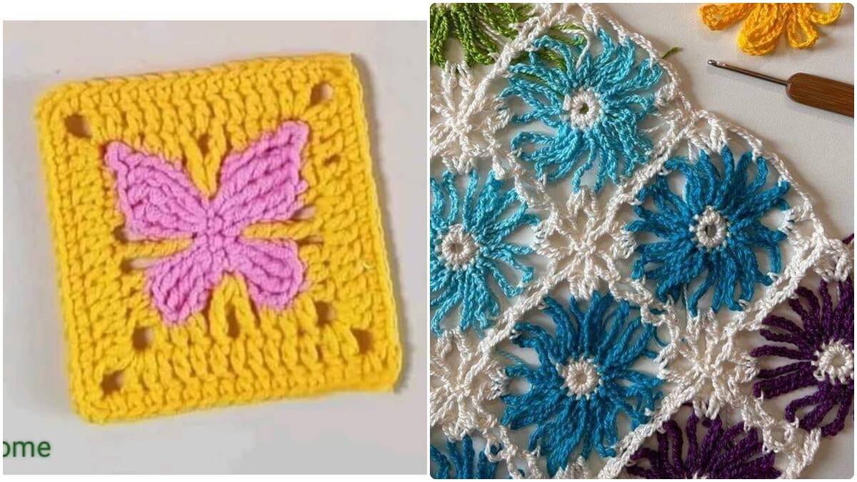 Descubra a Versatilidade dos Squares de Crochê  para Usar nos Seus Projetos!