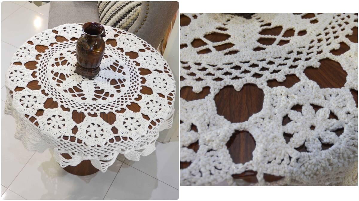 Toalha de Mesa em Crochê: Uma Peça Fascinante!
