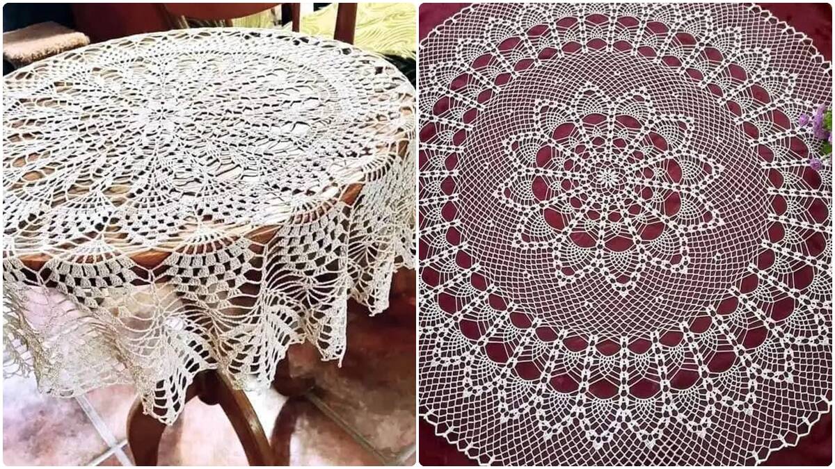 15 Toalhas de Mesa em Crochê de Luxo: Decore Sua Casa e Lucre!