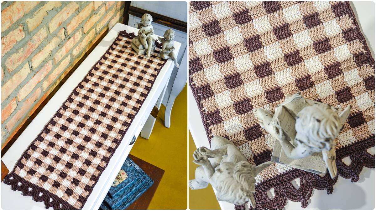 Trilho de Mesa em Crochê Dama: Guia Completo!