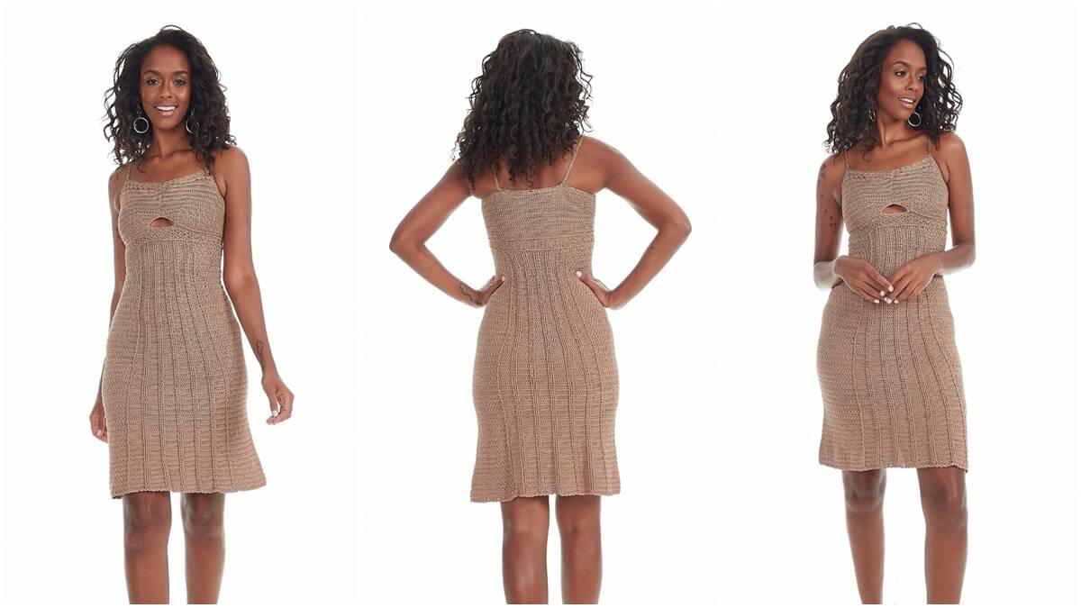 Vestido de Crochê Amêndoa: Conheça essa Peça Linda!