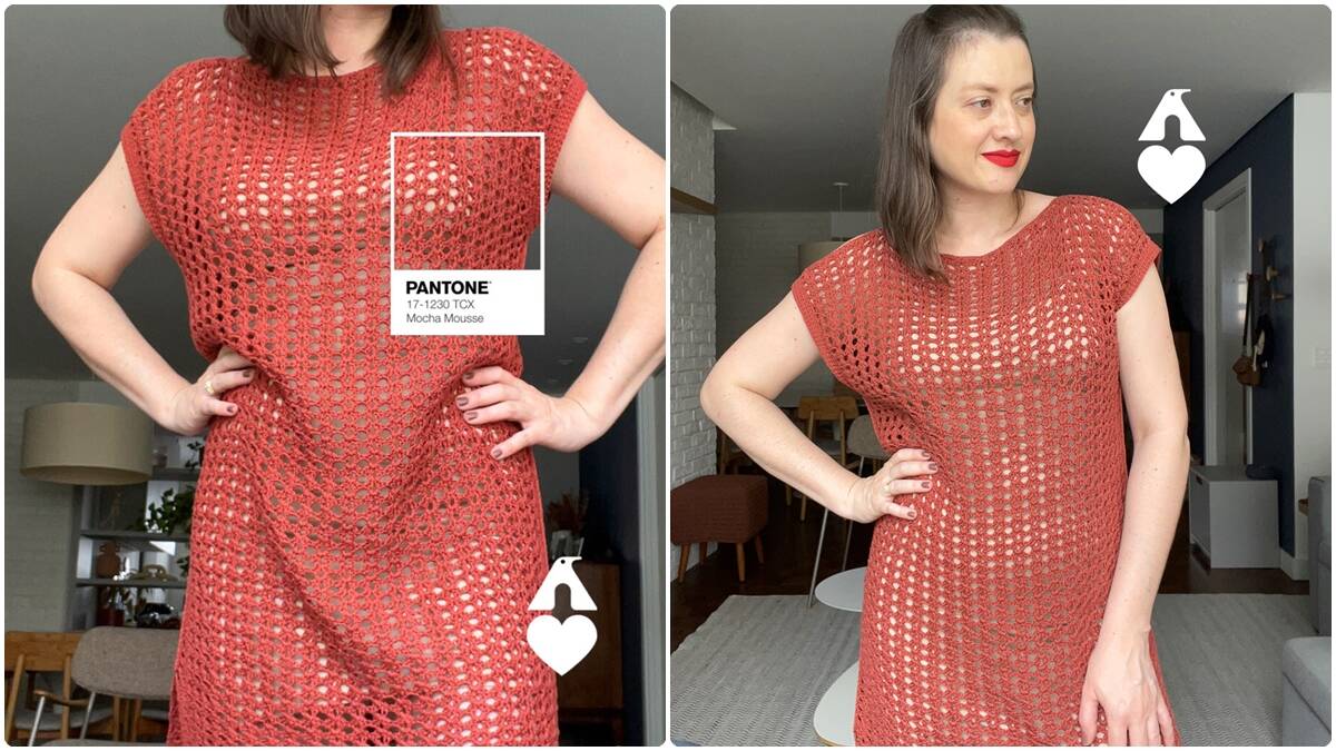 Vestido de Crochê Noronha: Peça Perfeita para o Verão!