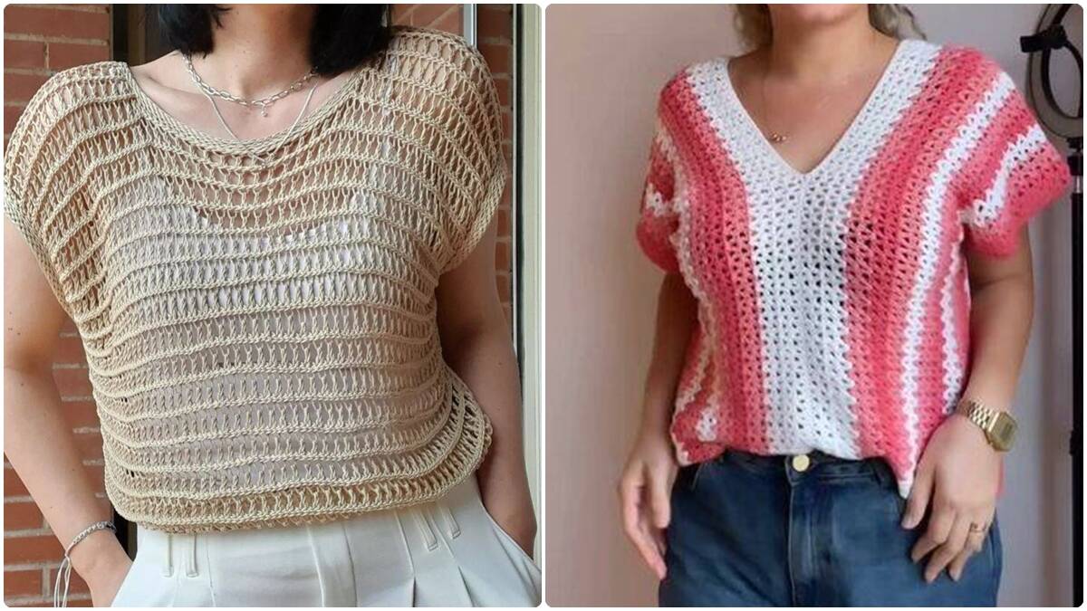 Blusas de Crochê Femininas: Peças Lindas e Charmosas!