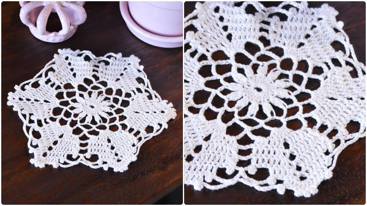 Toalhinha de Mesa em Crochê: Guia Completo para Iniciantes!