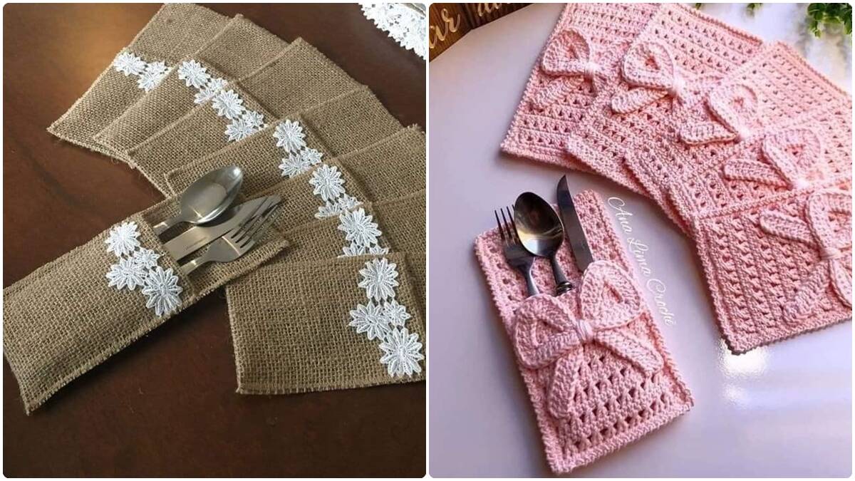 Aprenda a Criar Porta-Talheres de Crochê e Ganhe uma Renda Extra!