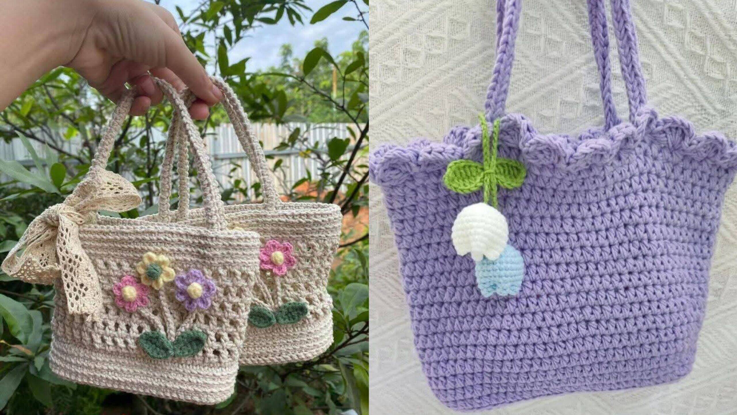 Bolsinhas de Crochê: Crie Peças Lindas e Fáceis Mesmo Como Iniciante!